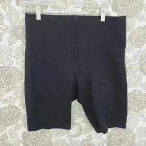 Loft Womens Black Stretch Legging Shorts Size M‎